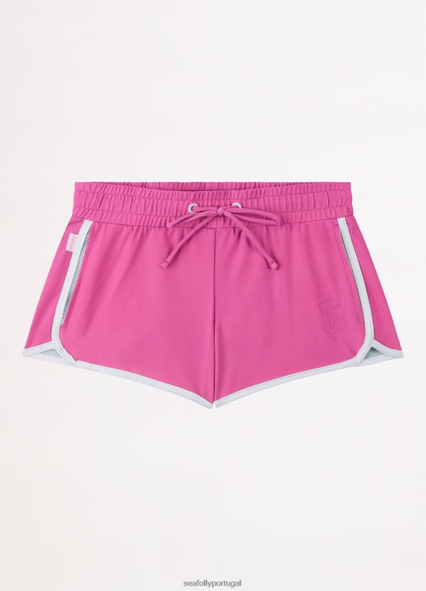 prancha essencial curta crianças rosa Seafolly trajes de banho 4H088V801