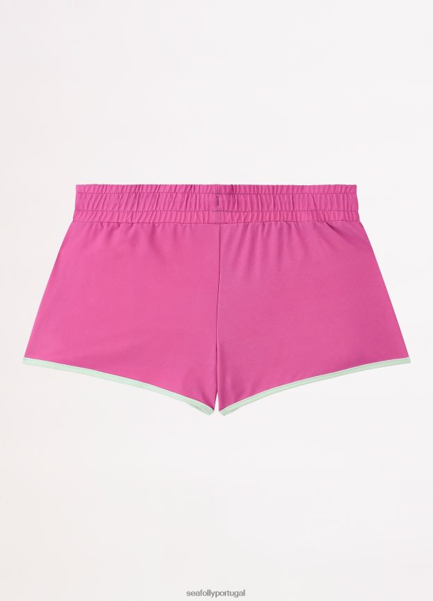 prancha essencial curta crianças rosa Seafolly trajes de banho 4H088V801