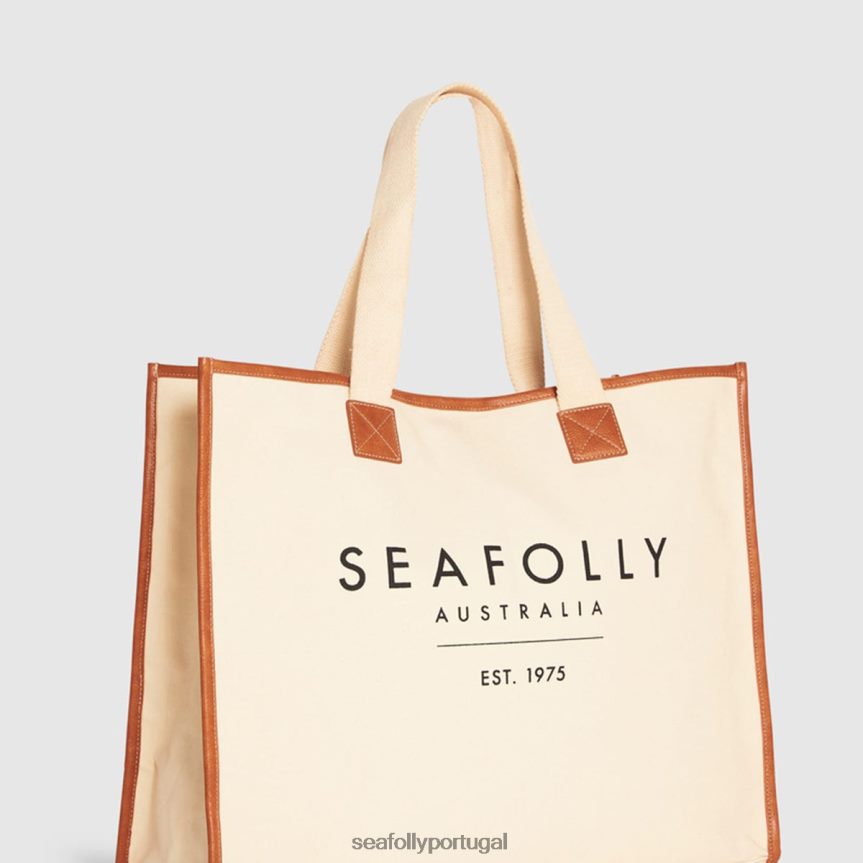 bolsa de lona mulheres areia Seafolly acessórios 4H088V763