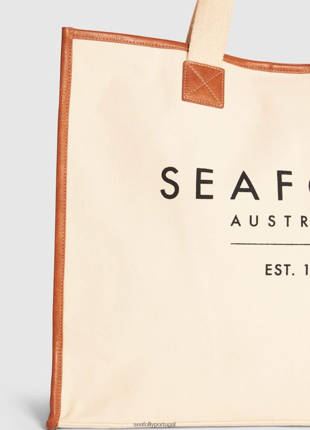 bolsa de lona mulheres areia Seafolly acessórios 4H088V763