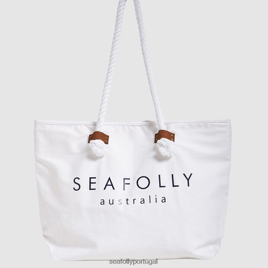 sacola de vela de navio mulheres branco Seafolly acessórios 4H088V761