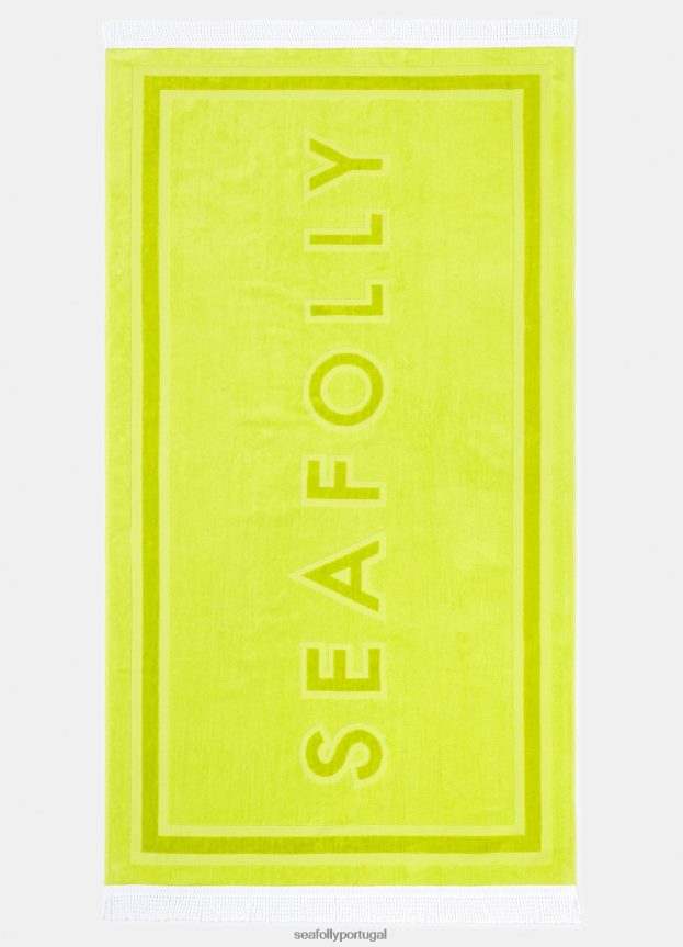 toalha de solstício de verão mulheres limão selvagem Seafolly acessórios 4H088V778