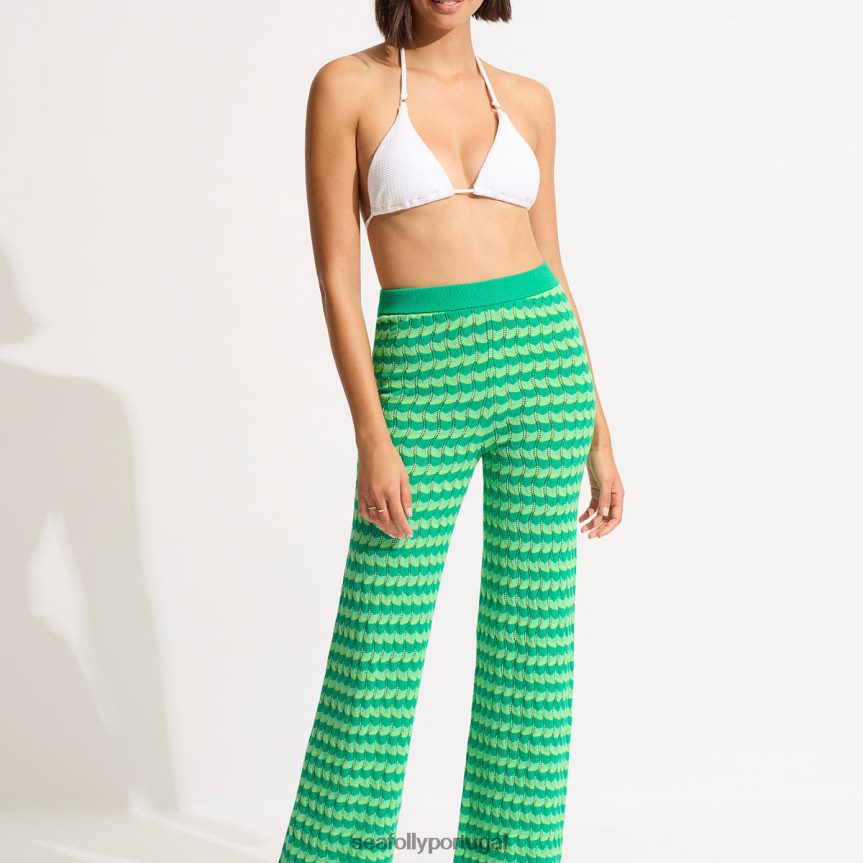 calça de malha carnaby mulheres jade Seafolly roupas 4H088V654