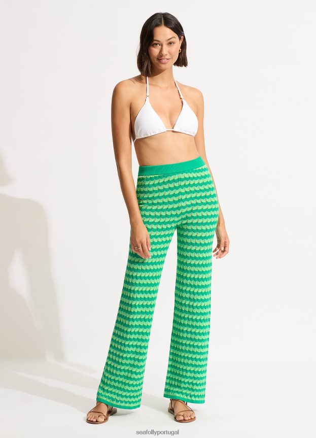 calça de malha carnaby mulheres jade Seafolly roupas 4H088V654