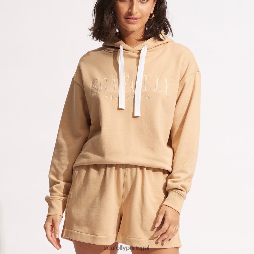 originais lounge curto mulheres camelo Seafolly roupas 4H088V665