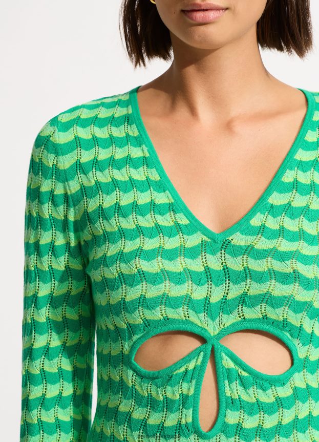 capa de malha carnaby mulheres jade Seafolly roupas 4H088V653