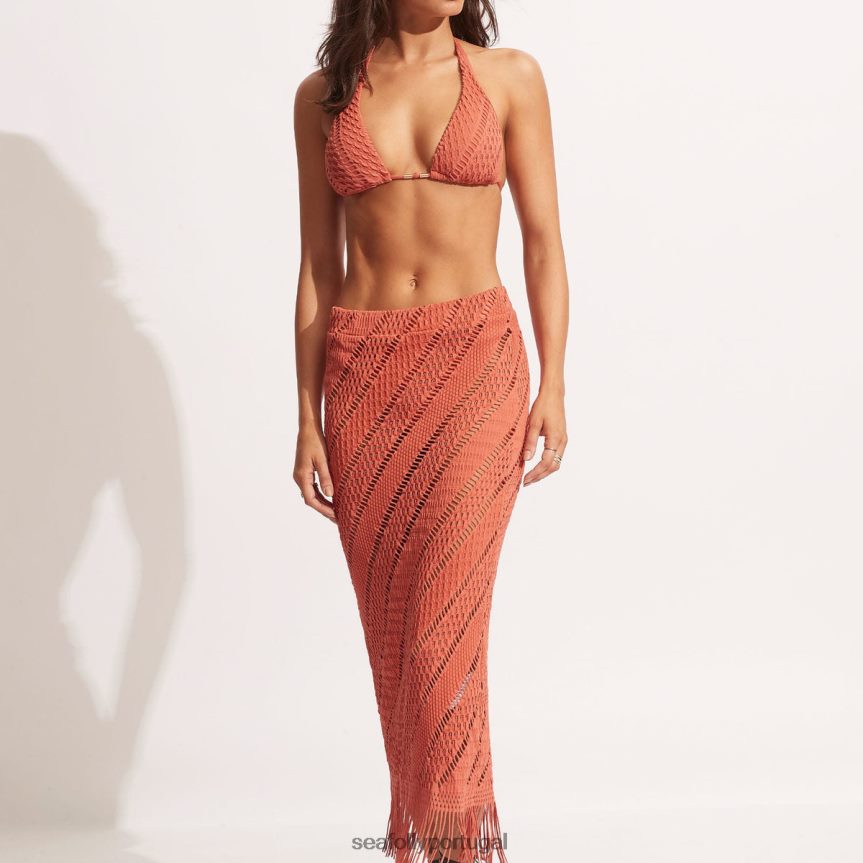 saia marraquexe mulheres canela Seafolly roupas 4H088V730