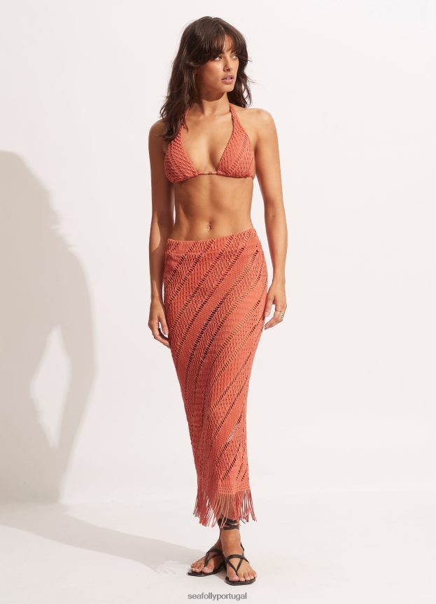 saia marraquexe mulheres canela Seafolly roupas 4H088V730
