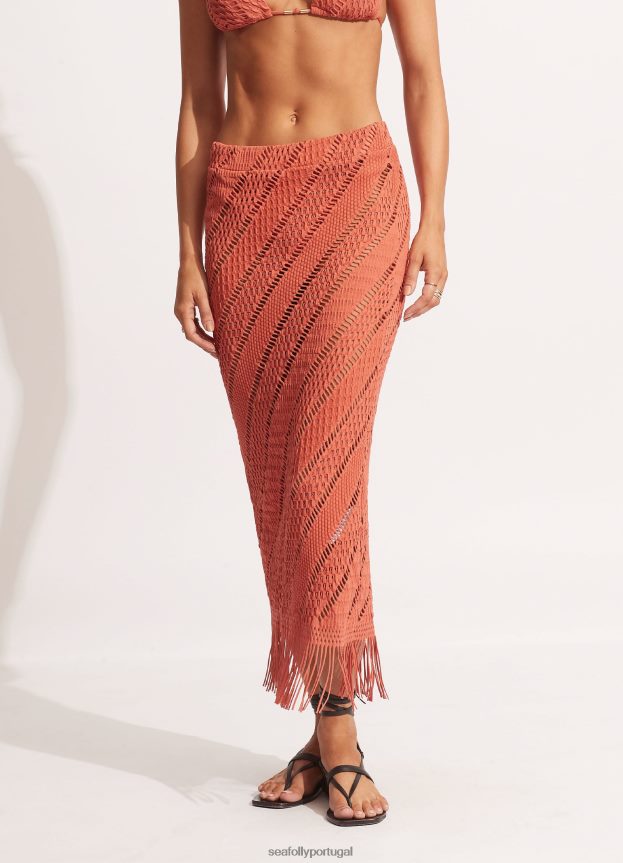 saia marraquexe mulheres canela Seafolly roupas 4H088V730