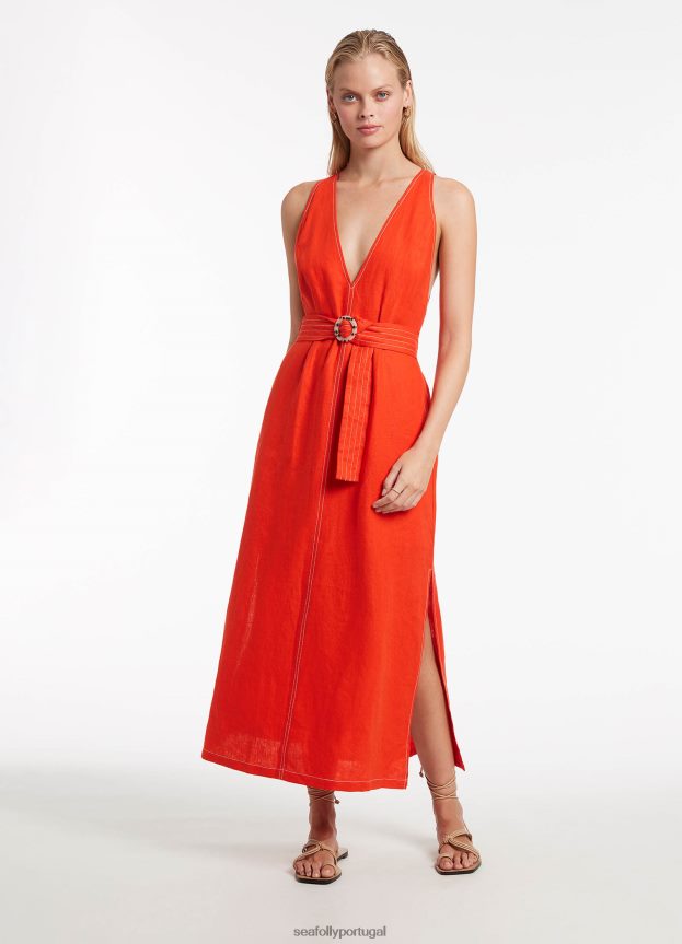 vestido jetset com ponto de mergulho mulheres fiamma Seafolly roupas 4H088V700