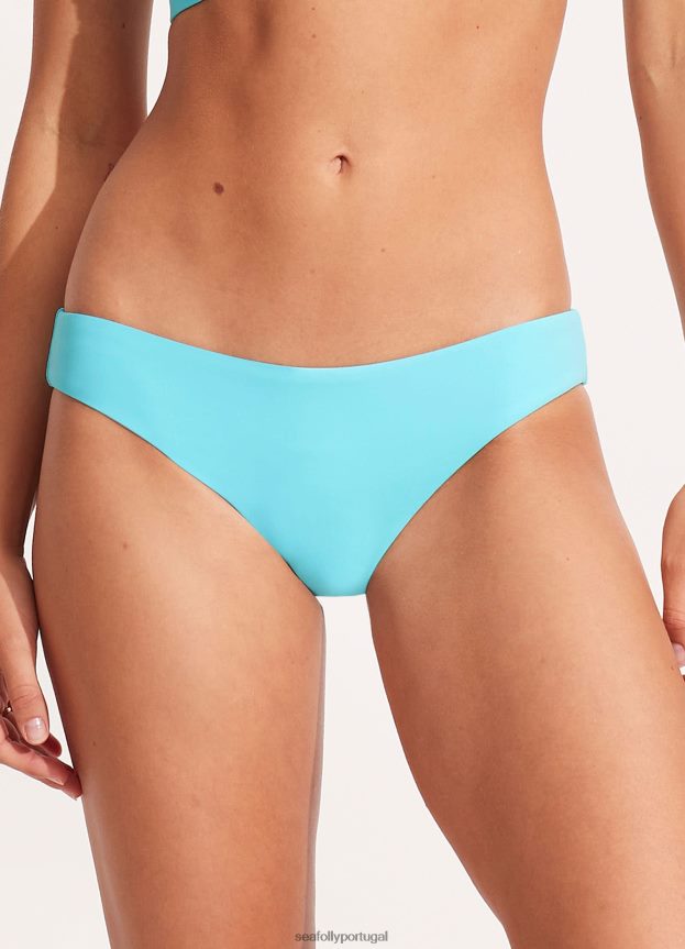 calça coletiva hipster mulheres água-marinha Seafolly trajes de banho 4H088V233
