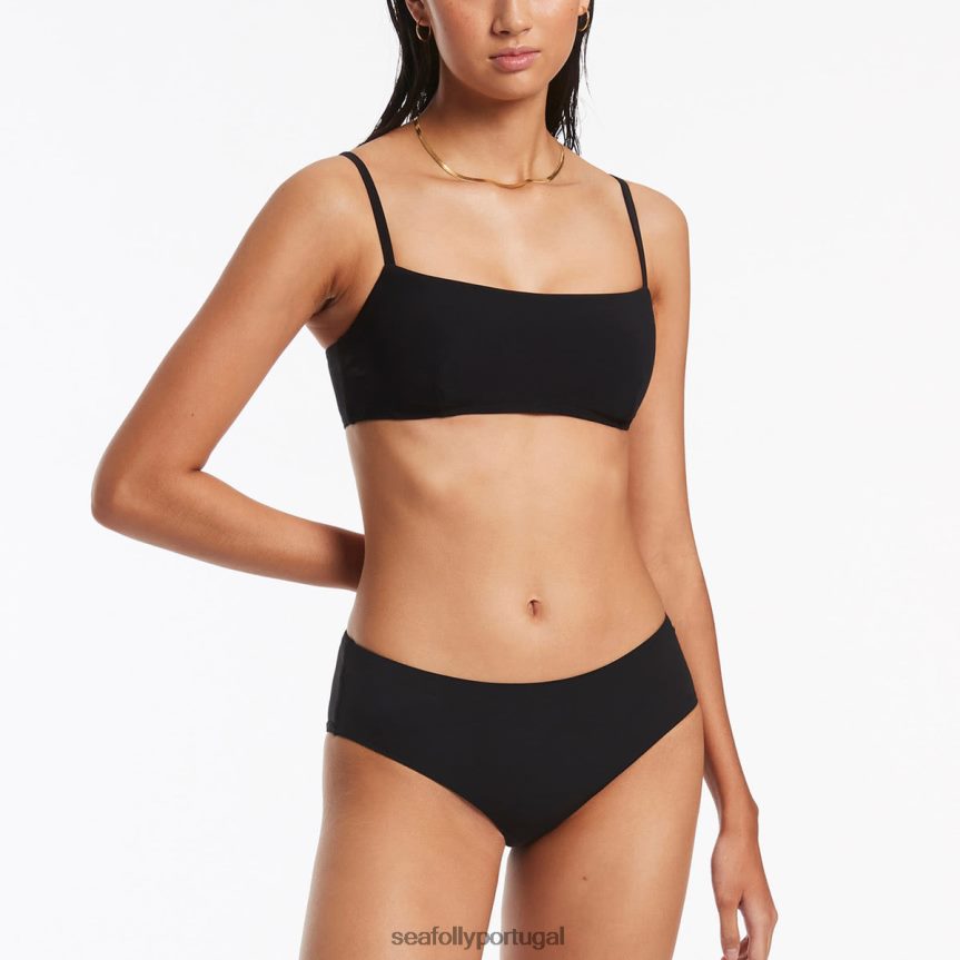 calça jetset menino mulheres preto Seafolly trajes de banho 4H088V313