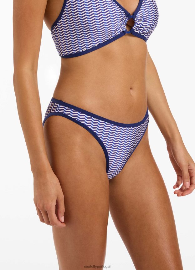 parte de baixo do biquíni amoudi hipster mulheres safira Seafolly trajes de banho 4H088V368