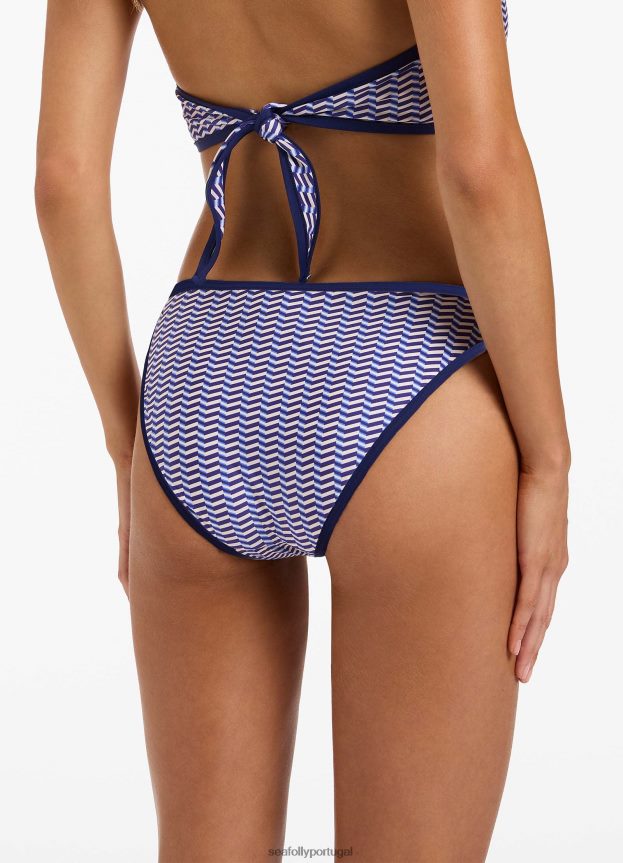 parte de baixo do biquíni amoudi hipster mulheres safira Seafolly trajes de banho 4H088V368