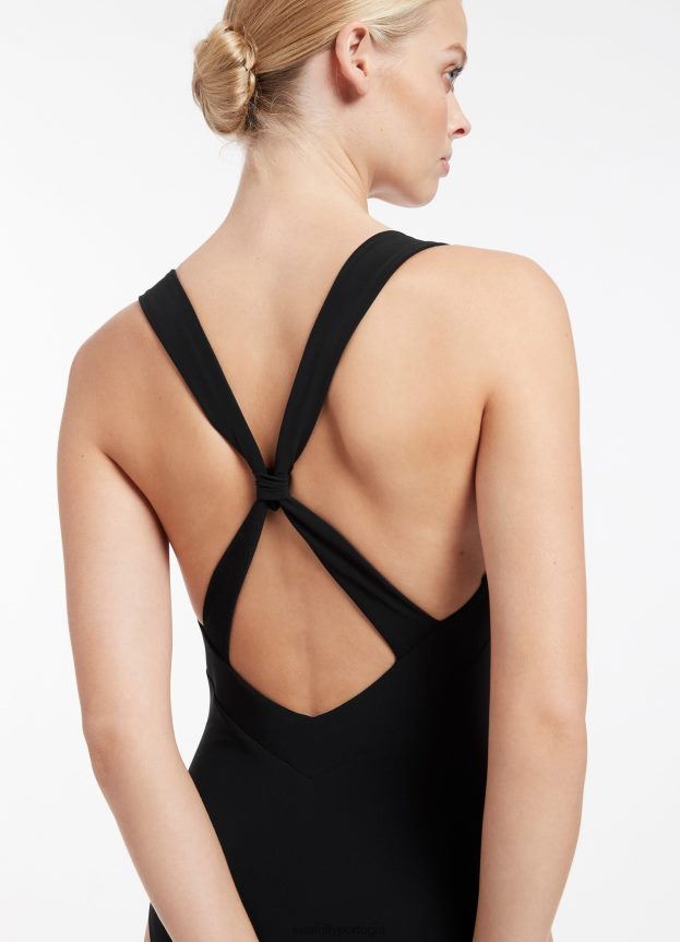 jetset infinito one piece mulheres preto Seafolly trajes de banho 4H088V24