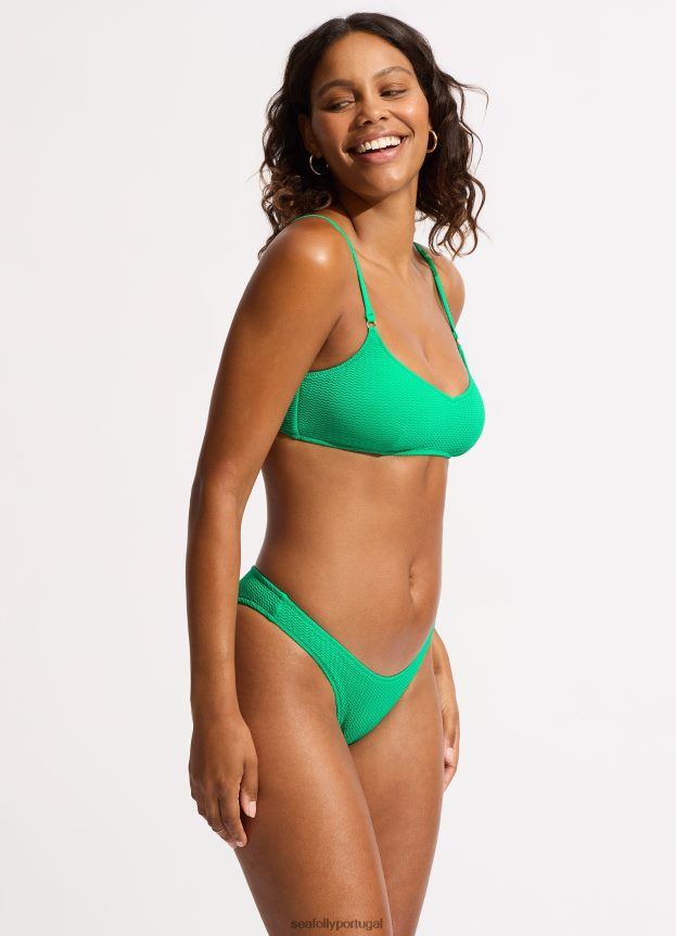 bralette de mergulho no mar mulheres jade Seafolly trajes de banho 4H088V266