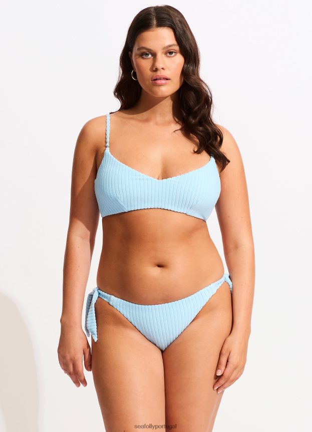 bralette havana mulheres Pó azul Seafolly trajes de banho 4H088V567