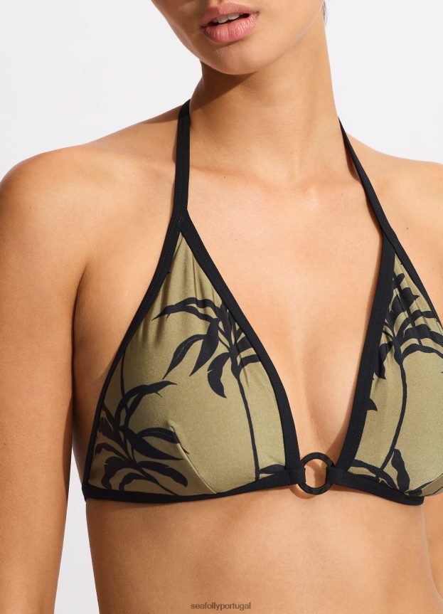 top palme mulheres Oliva Seafolly trajes de banho 4H088V483