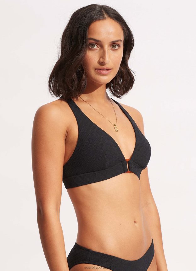 espinhel de salgueiro tri mulheres preto Seafolly trajes de banho 4H088V511